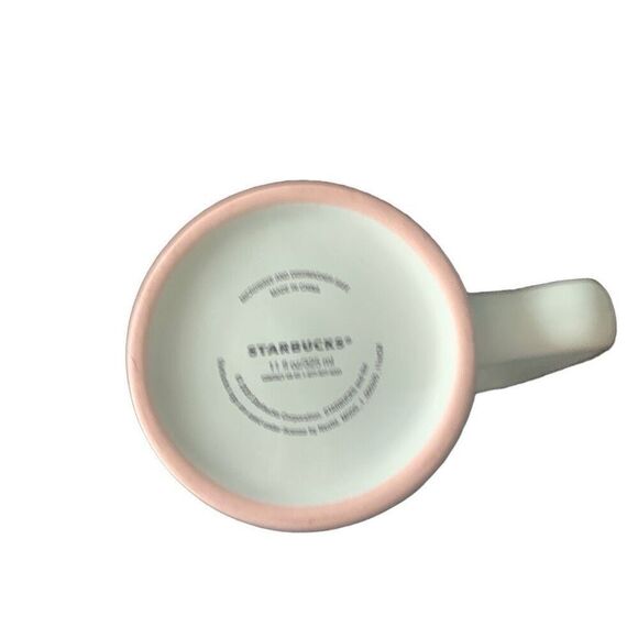 Pre Owned Starbucks 2020 Mint Green Holiday Fa La La La La Mug Cup 11 Oz X-Mas - Picture 10 of 12